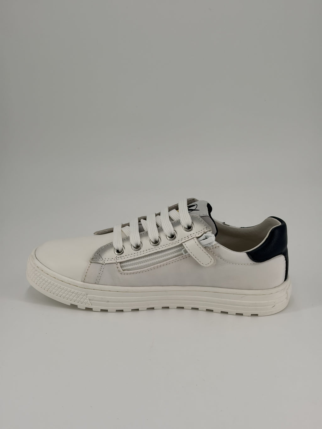 Naturino Kokie Zip — White–Navy