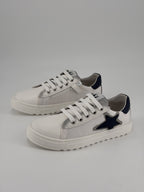 Naturino Kokie Zip — White–Navy