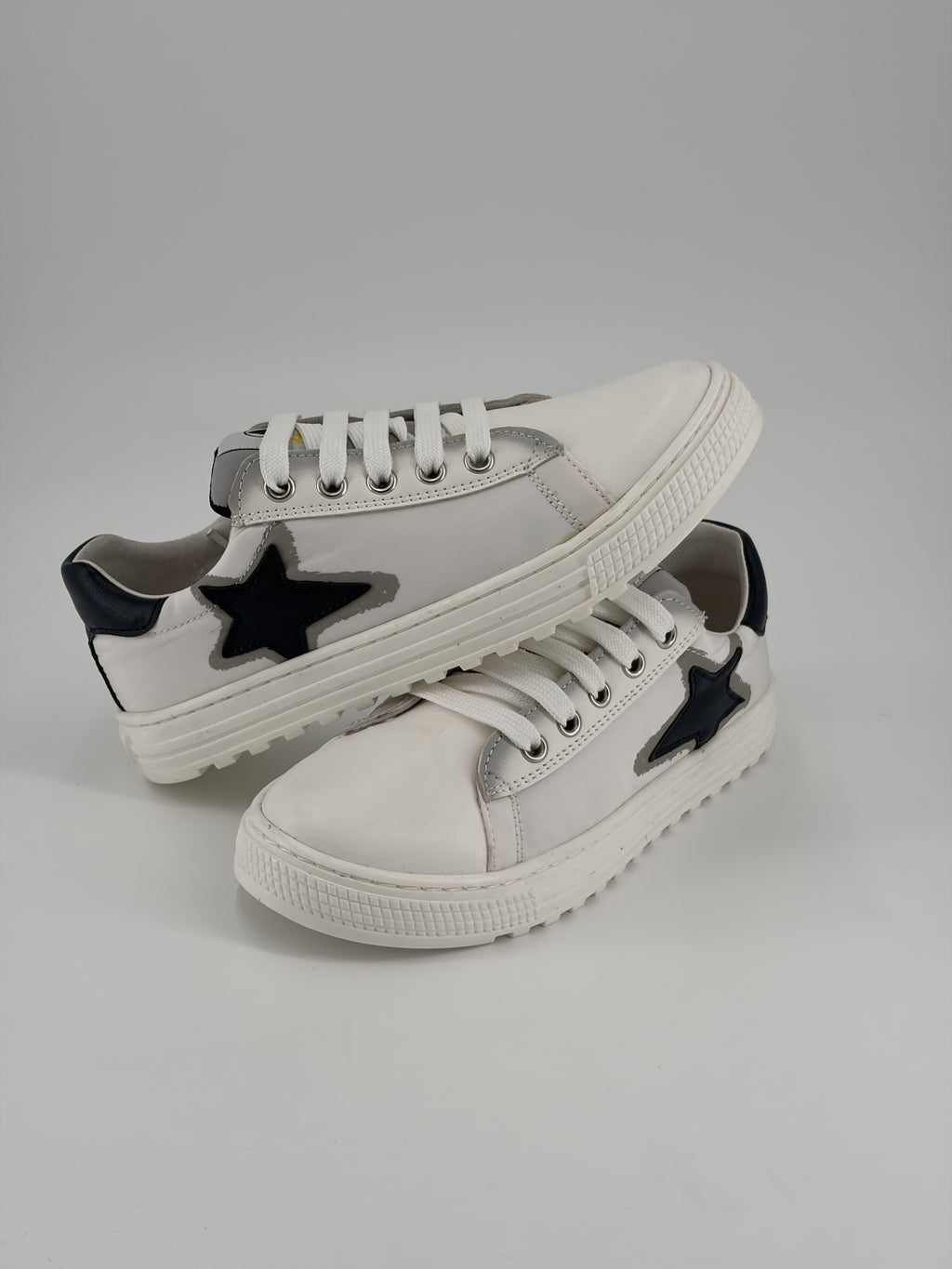Naturino Kokie Zip — White–Navy