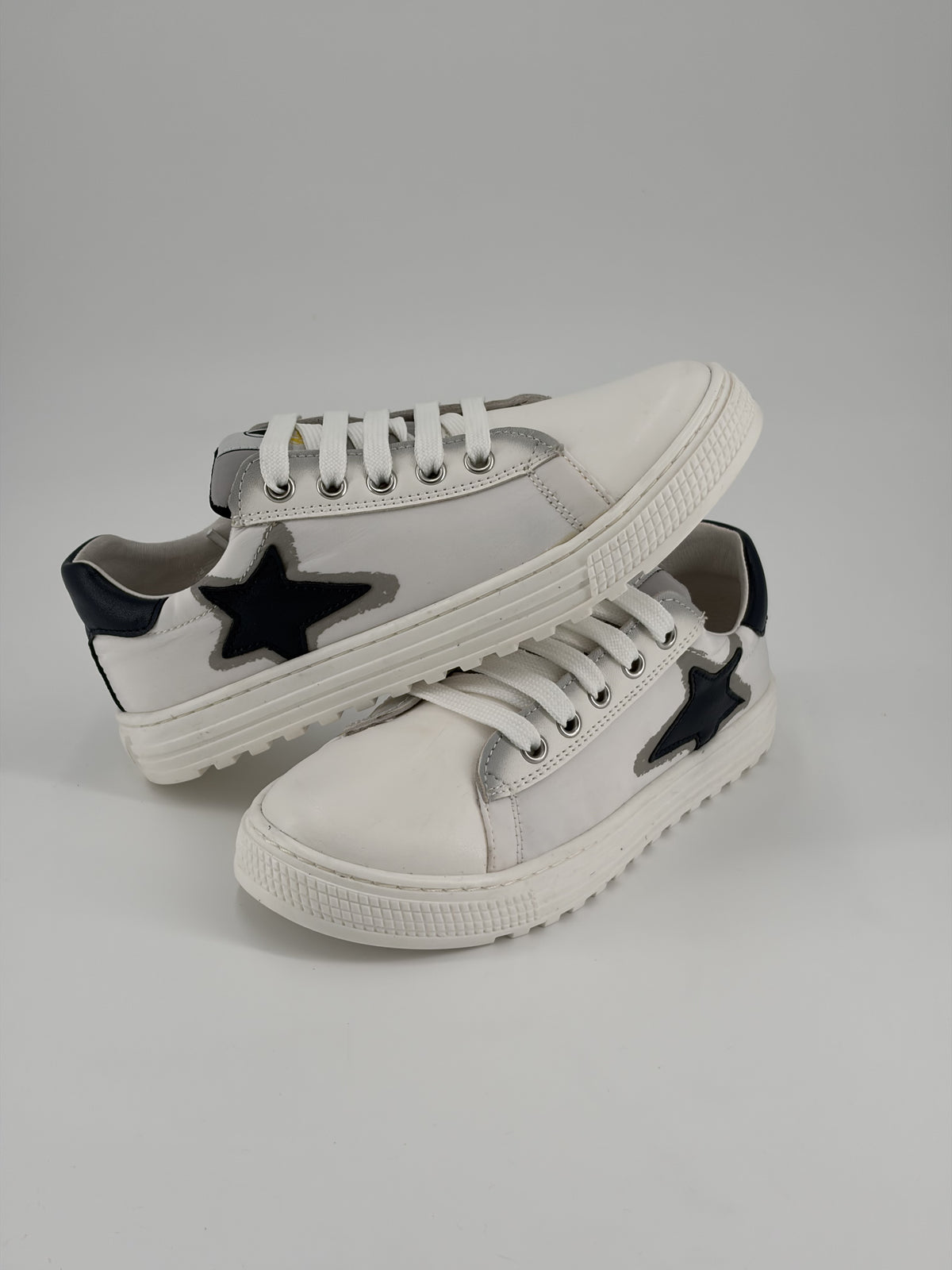 Naturino Kokie Zip — White–Navy