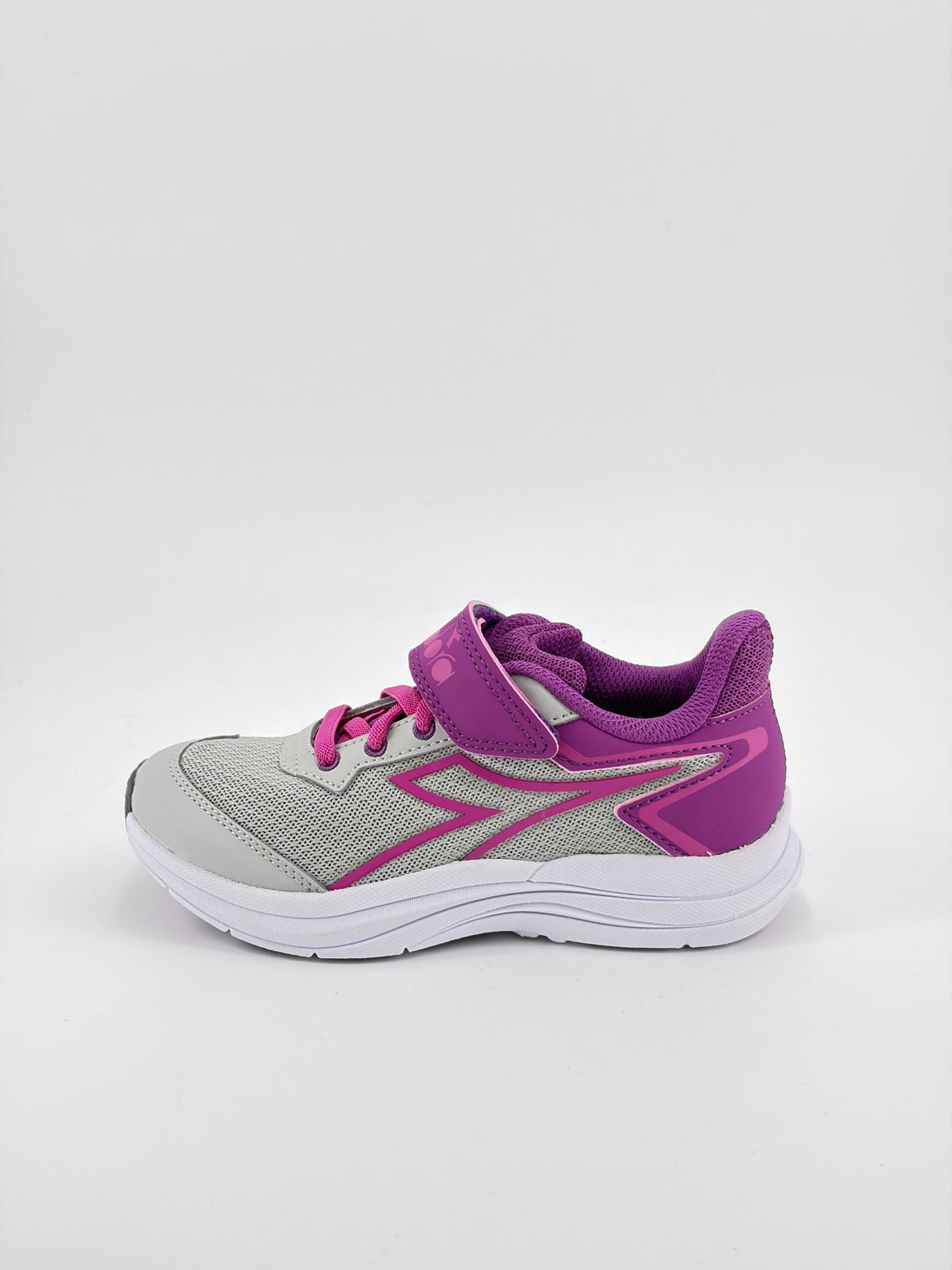 Diadora Snipe JR — argento–viola