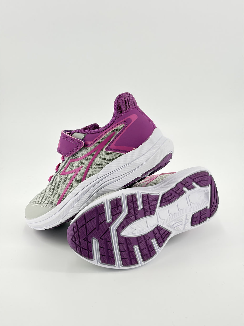 Diadora Snipe JR — argento–viola
