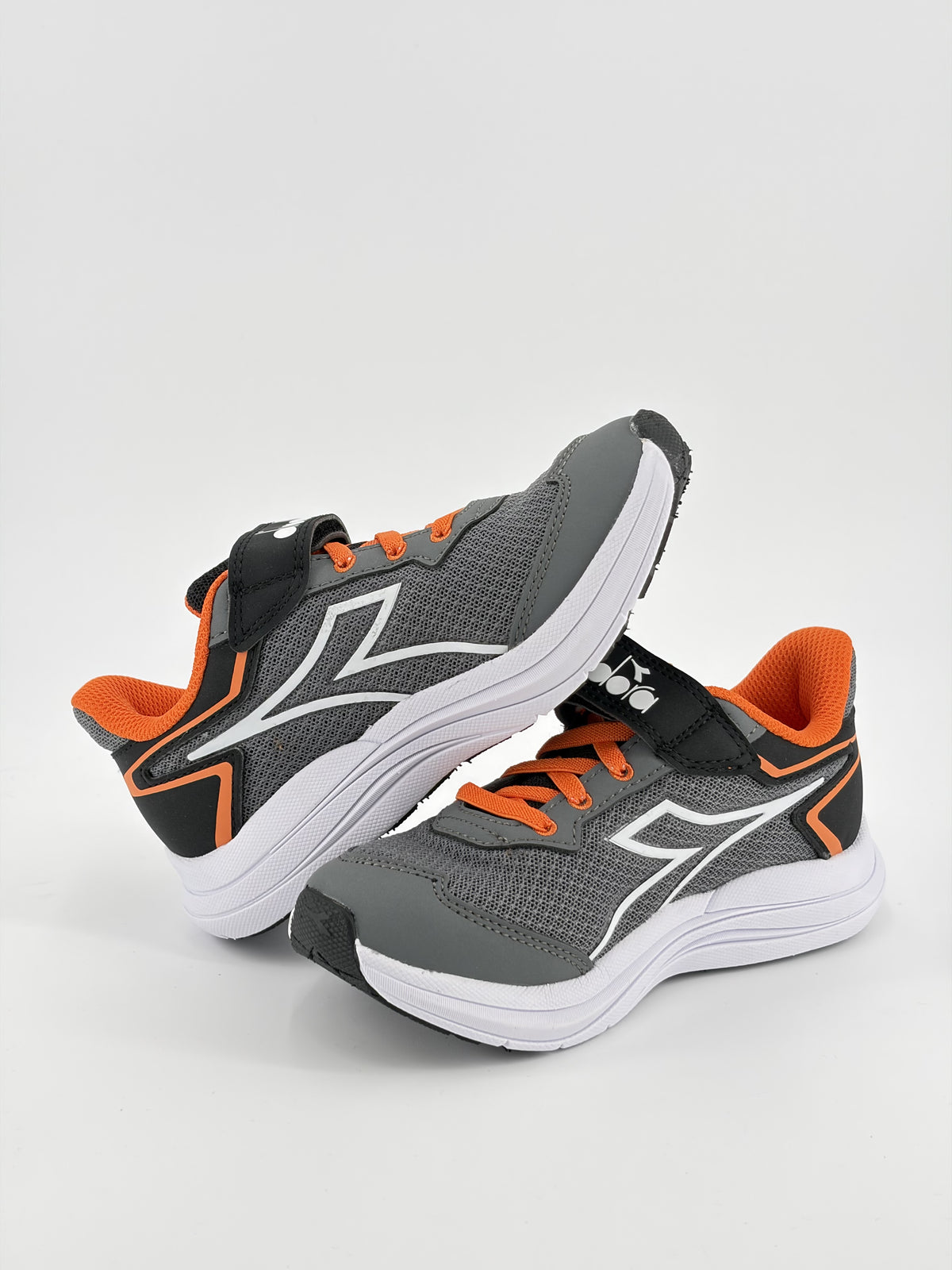 Diadora Snipe JR — grigio–arancio