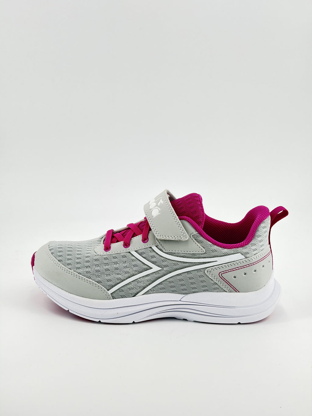 Diadora Snipe JR — Grigio–fucsia