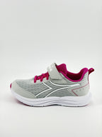 Diadora Snipe JR — Grigio–fucsia