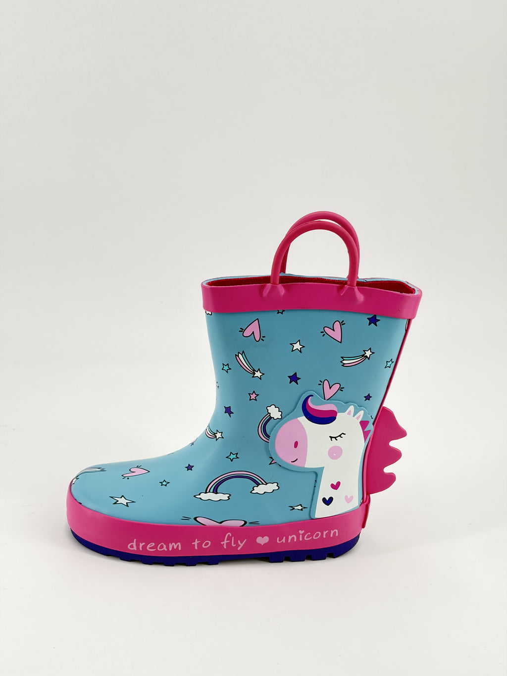 Mr Tiggle R-Boot Unicorno Azzurro — Unicorno Azzurro