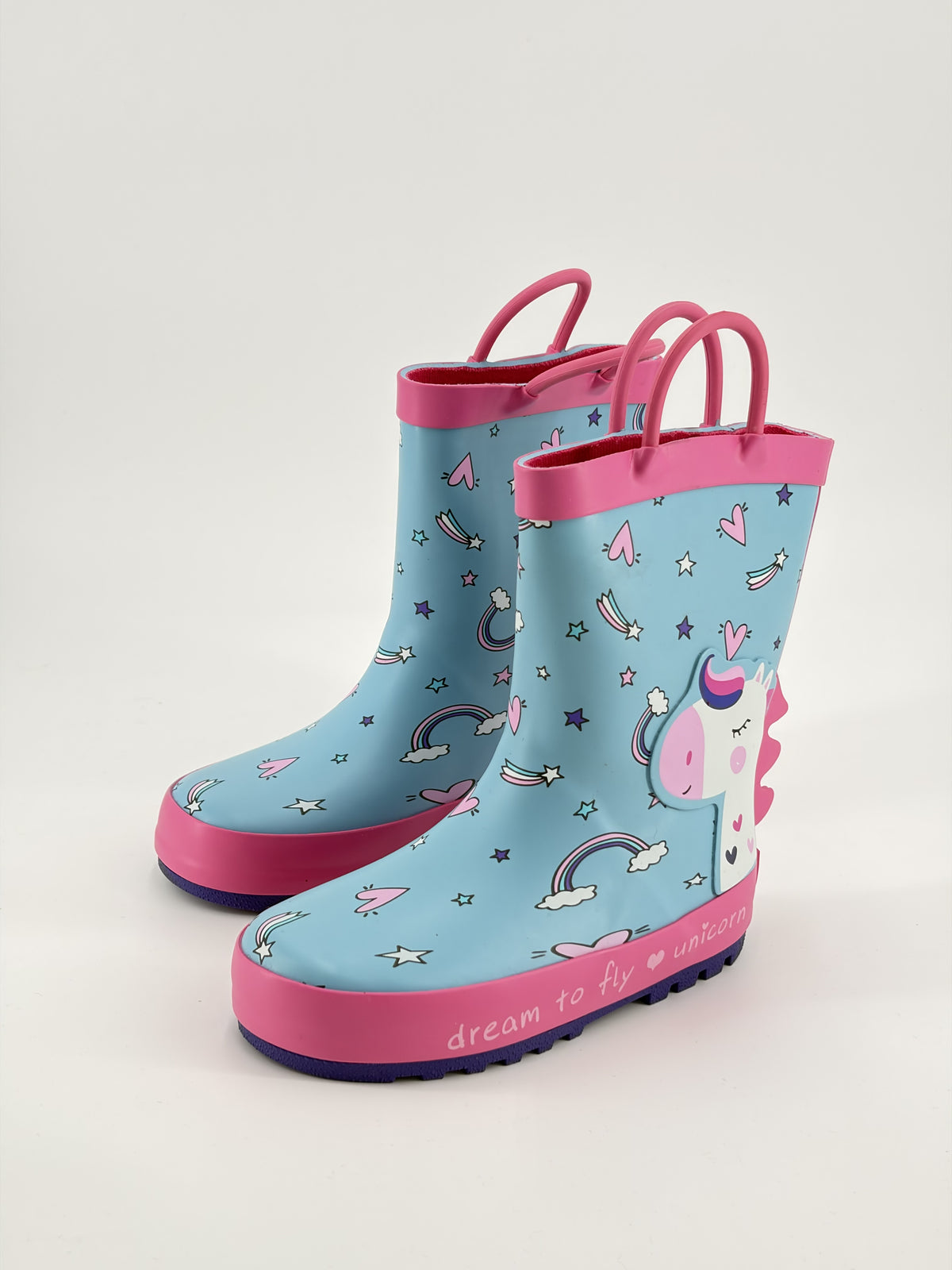 Mr Tiggle R-Boot Unicorno Azzurro — Unicorno Azzurro