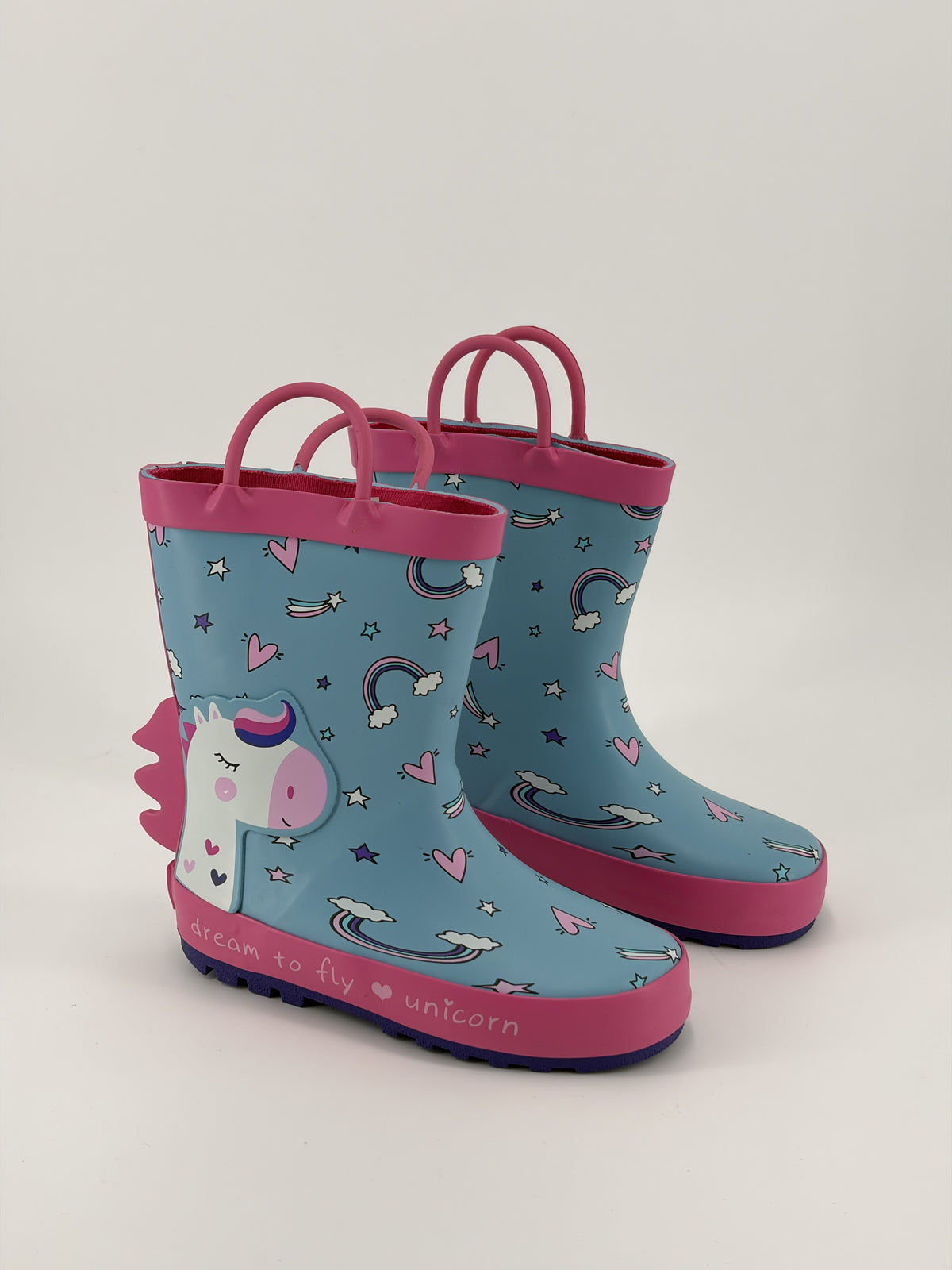 Mr Tiggle R-Boot Unicorno Azzurro — Unicorno Azzurro